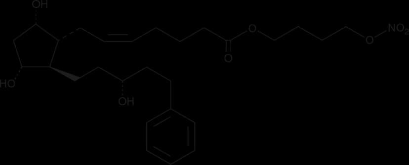 Latanoprostene Bunod molecular structure