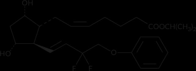 Tafluprost molecular structure